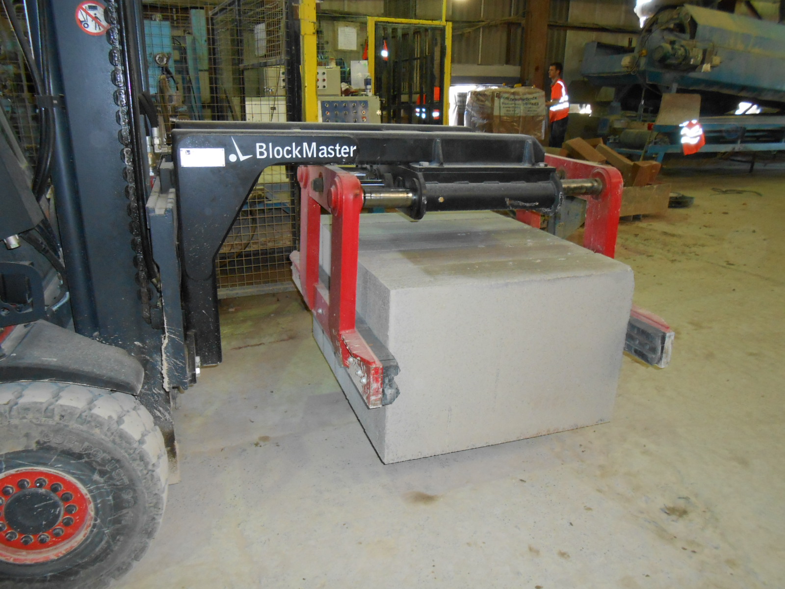 J150 Overhead Block Clamp